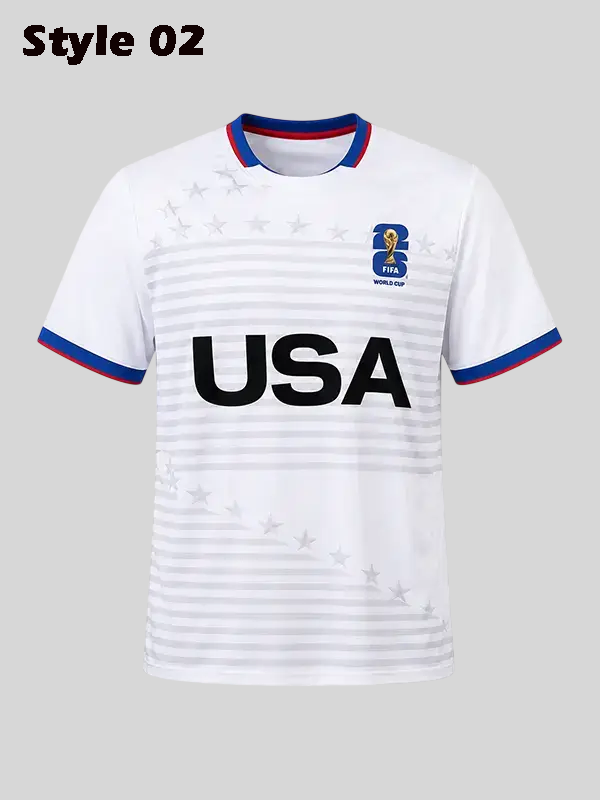 Brad Pitt 2026 USA Jersey - Image 2