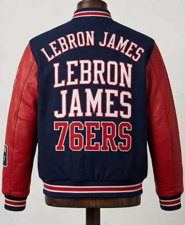 buy now LeBron James Philadelphia 76ers Varsity Jacket