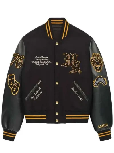 buy now Method Man Relationship Goals Black Varsity Jacket