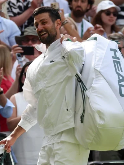 buy now Novak Djokovic Wimbledon 2026 Jacket