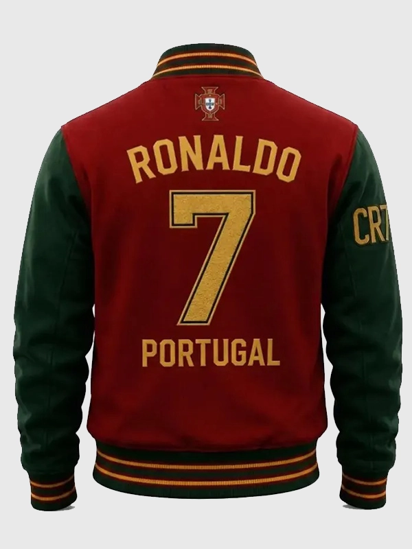 buy now Ronaldo Portugal Varsity Jacket