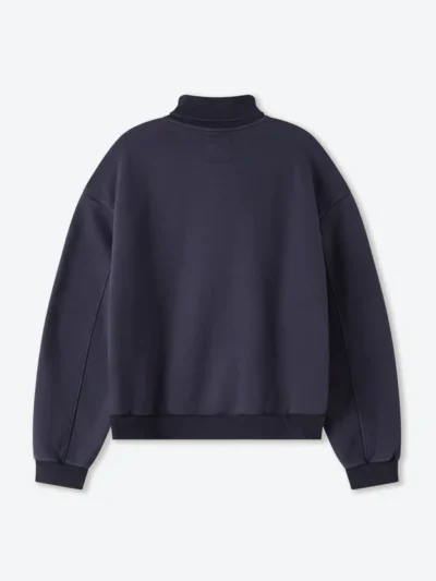 buy now Shinzo Washed Lavender Jersey Turtleneck Sweater