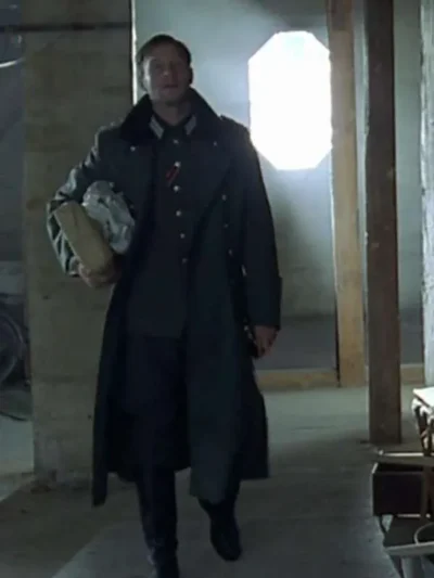 buy now Thomas Kretschmann The Pianist Black Trench Coat