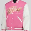 buy now Tiffy Fanatics Fest NYC 2026 Pink Varsity Jacket