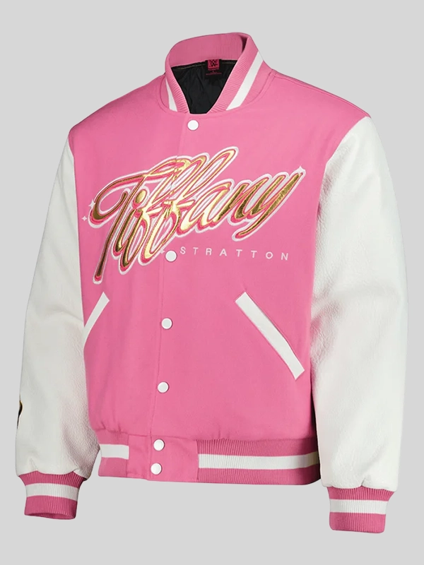 buy now Tiffy Fanatics Fest NYC 2026 Pink Varsity Jacket