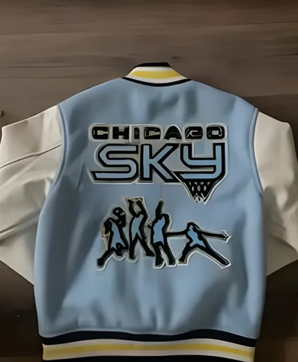 buy now WNBA Chicago Sky Limitless Wool Varsity Jacket