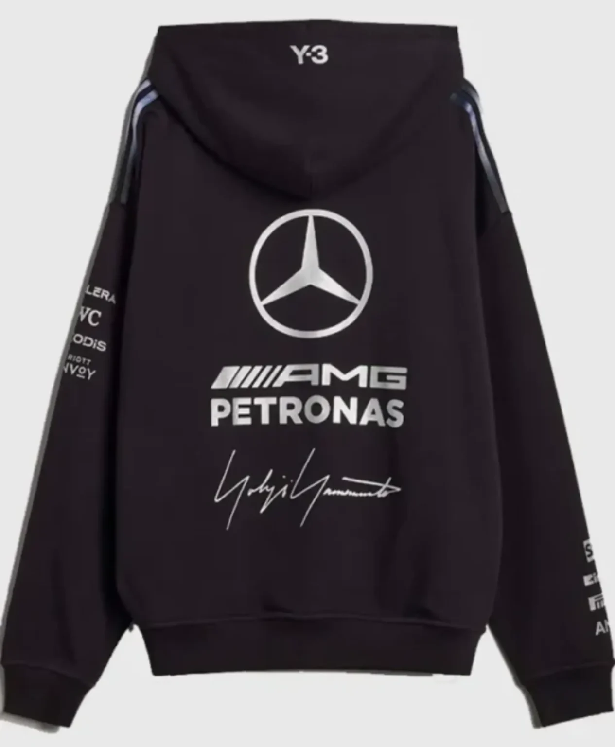 buy now Y-3 x Mercedes-AMG F1 Black Hoodie