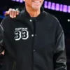 oder now NBA Kareem Abdul-Jabbar Captain Letterman Jacket