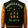 orde now Haunted and Hype Varsity Jacket