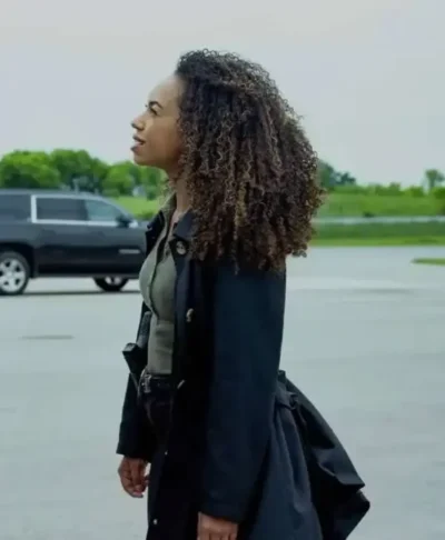 order I Will Find You S01 Sarah Greer Black Coat