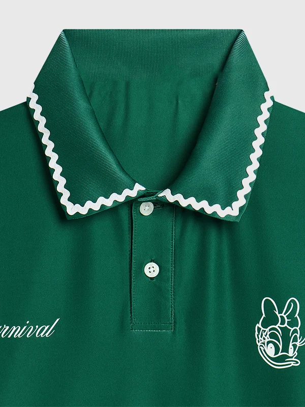 order now Carnival Golf x Disney Daisy Doodle Polo Shirt