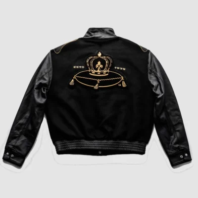 order now Crown Royal x Purple Brand Jeff Hamilton Varsity Jacket