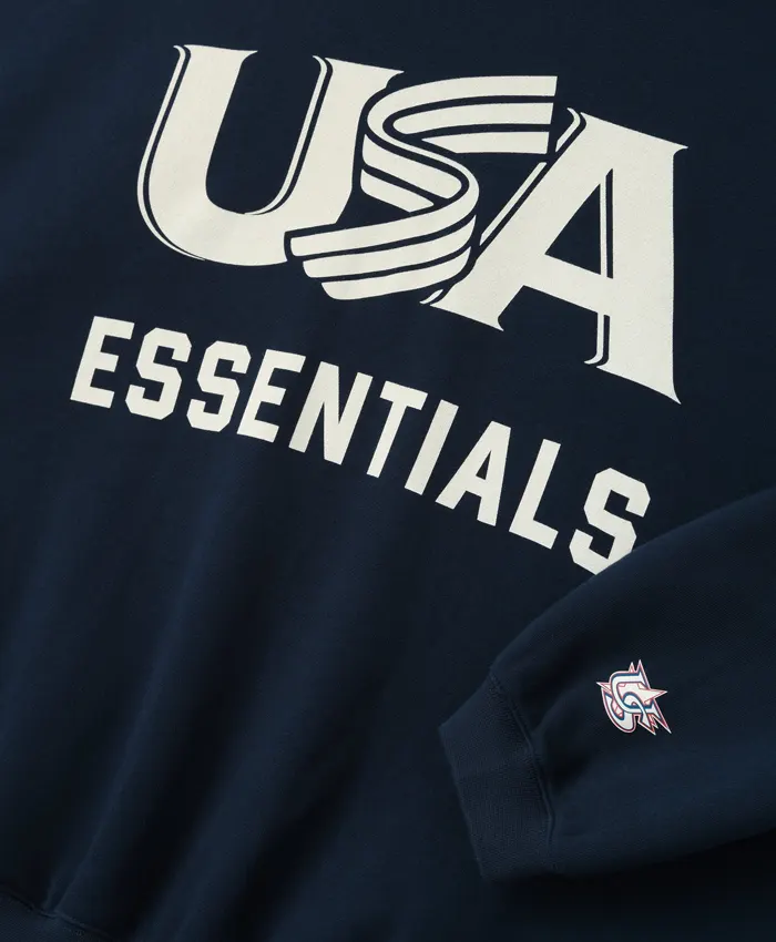 order now Essentials USA Baseball Sport Hoodie
