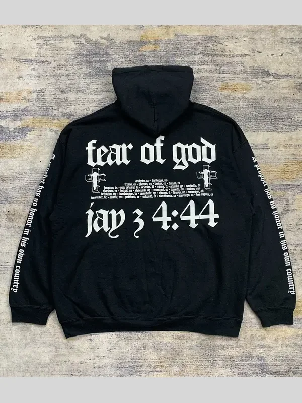 order now Fear of God x Jay 4.44 Tour Hoodie