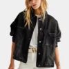 order now Free People Opal Swing Denim Jacket