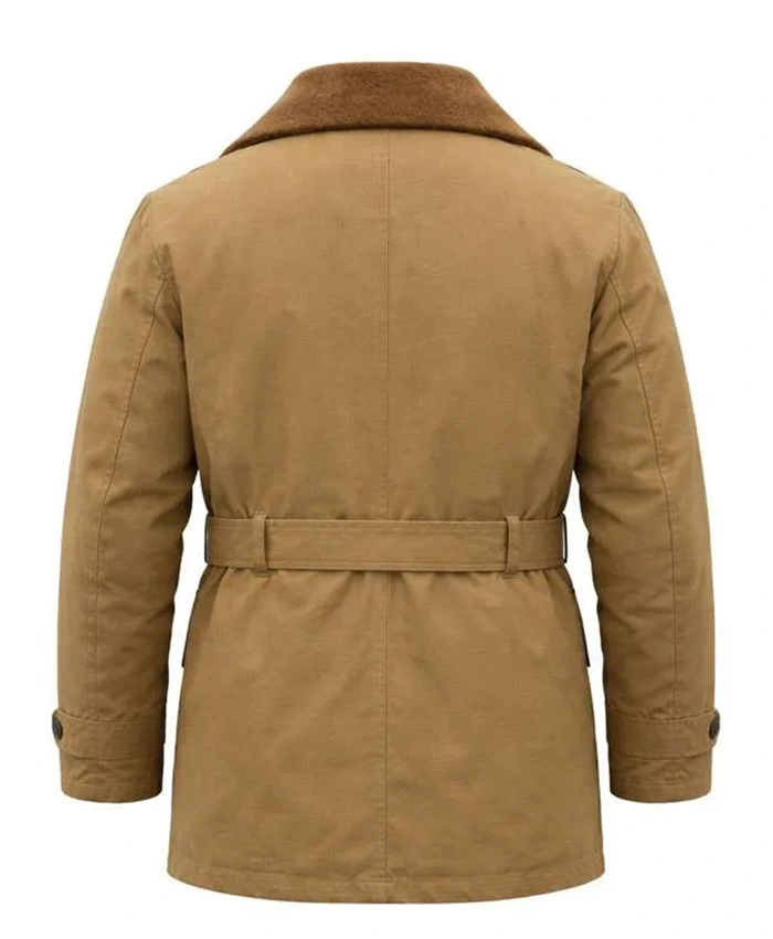 order now Jimmy 2026 Daniel Fee Khaki Military Coat