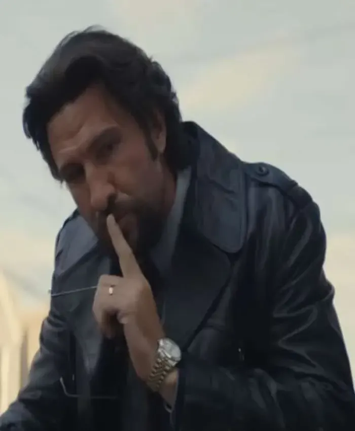 order now Motor City 2026 Pablo Schreiber Leather Coat