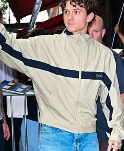 order now New York City 2026 Tom Holland Beige Jacket
