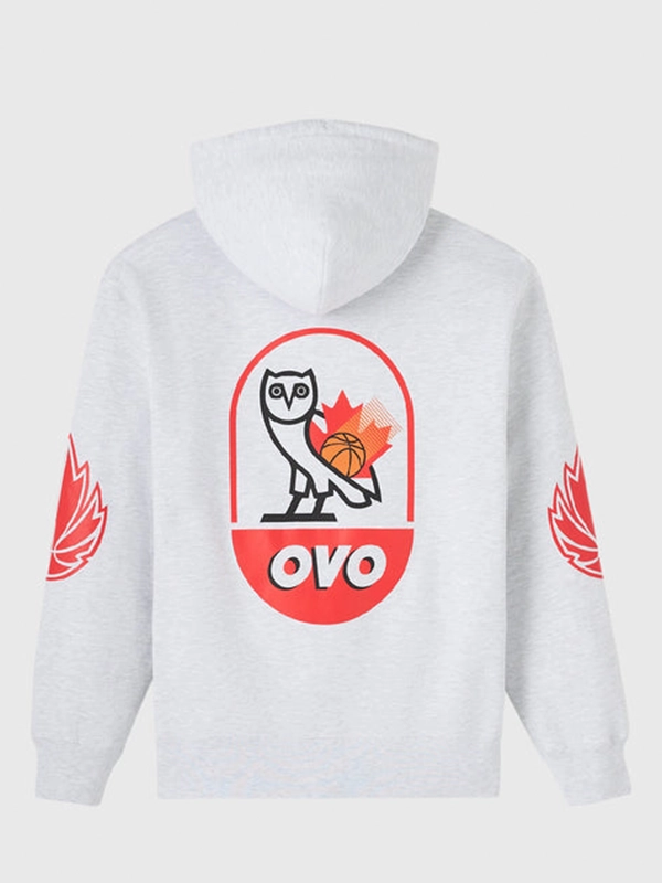 order now OVO Canada Basketball Hoodie