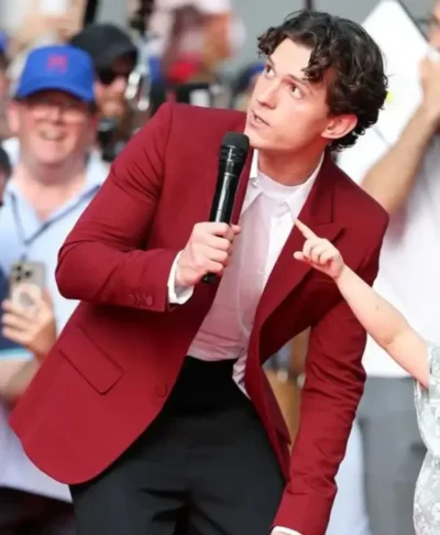 order now Paris Event Spider Man Tom Holland Blazer