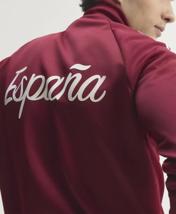 order now Rodri Fanatics Fest NYC 2026 Spain Maroon Jacket