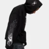 order now Spider Crest Black Hoodie