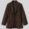 order now Voicemails for Isabelle 2026 Zoey Deutch Brown Coat
