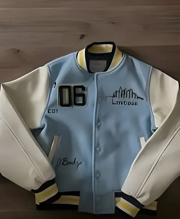 order now WNBA Chicago Sky Limitless Wool Varsity Jacket