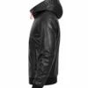 order now Yuji Itadori Hooded Leather Bomber Jacket