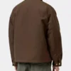 shop Carhartt WIP Quentin Brown Cotton Jacket