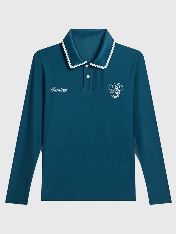 shop Carnival Golf x Disney Goofy Stars Polo Shirt