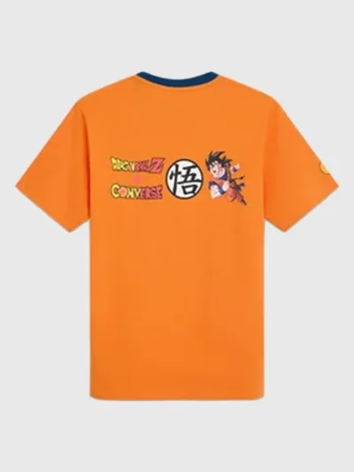 shop Converse x Dragon Ball Z Goku T-Shirt