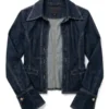 shop Fightland 2026 Anita Joy Uwajeh Blue Denim Jacket