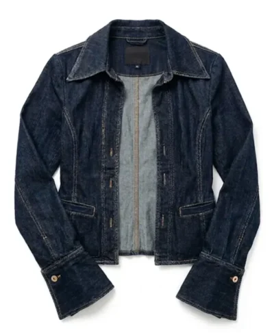 shop Fightland 2026 Anita Joy Uwajeh Blue Denim Jacket