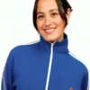 shop I Want Your Sex Apple Blue Track Jacket