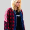 shop Kristen Stewart Reversible Plaid Denim Jacket