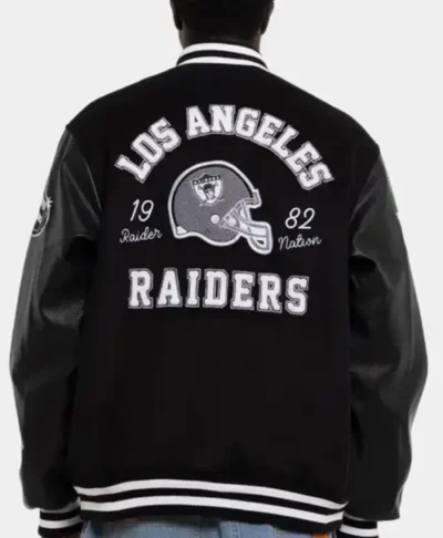 shop Los Angeles Raiders World Champs Varsity Jacket