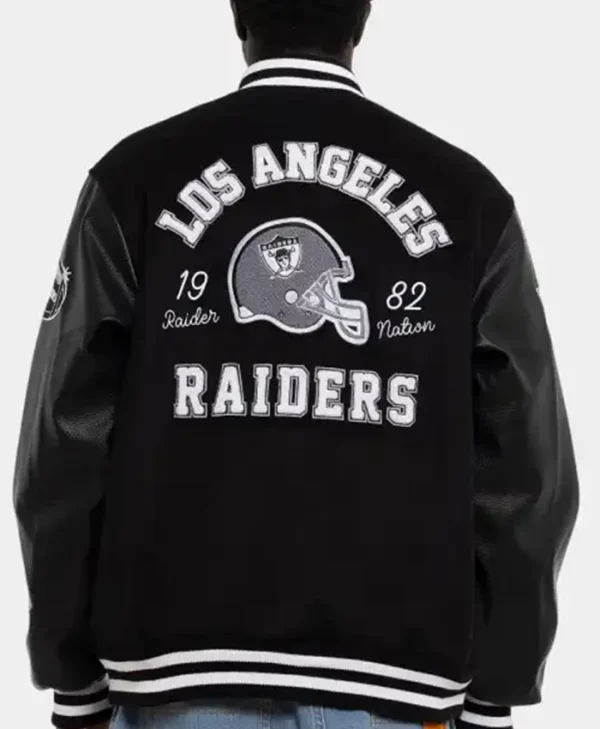 shop Los Angeles Raiders World Champs Varsity Jacket