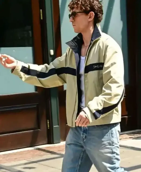 shop New York City 2026 Tom Holland Beige Jacket