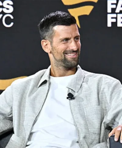 shop Novak Djokovic Fanatics Fest NYC 2026 Gray Jacket