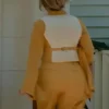 shop Office Romance 2026 Jennifer Lopez Yellow Vest