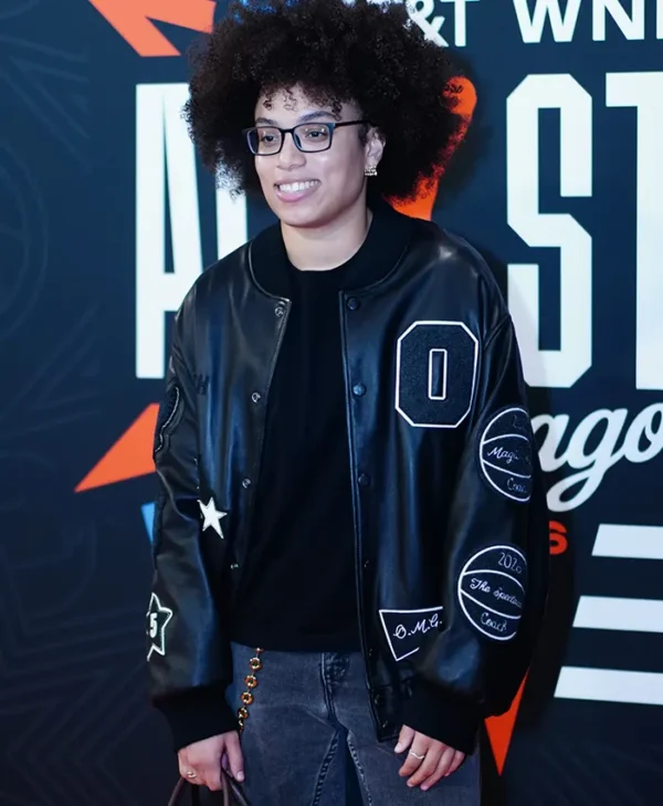 shop Olivia Miles Custom Coach Black Leather Jacket