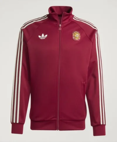 shop Rodri Fanatics Fest NYC 2026 Spain Maroon Jacket