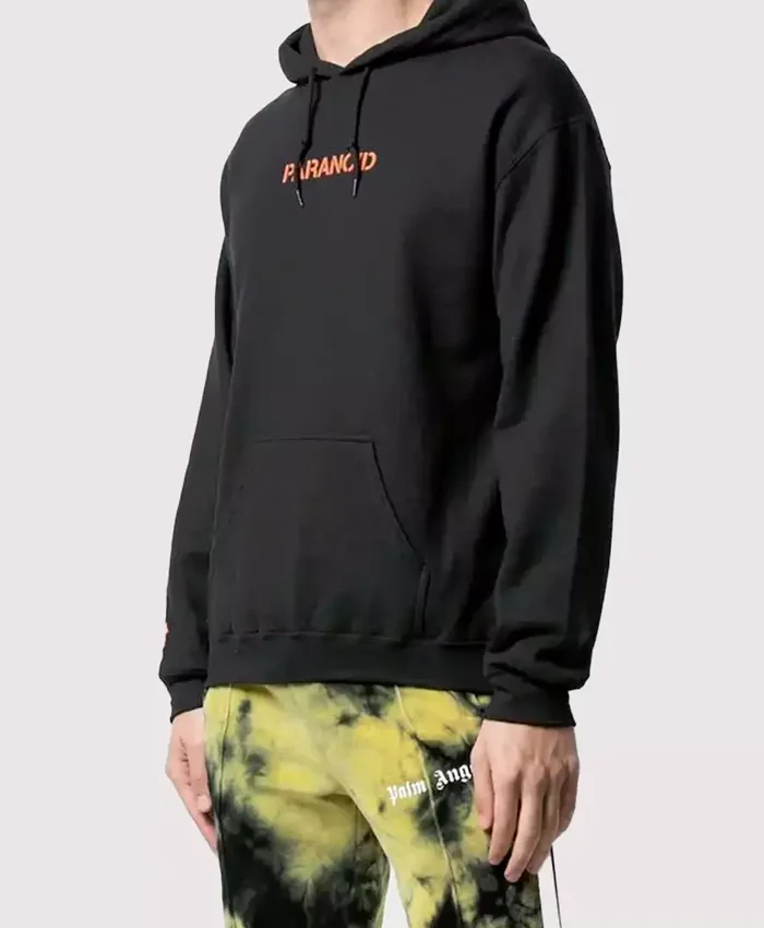 shop now Black Anti Social Social Club Paranoid Hoodie