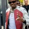 shop now Gunna Paris Fashion Week 2026 Leather Jacket