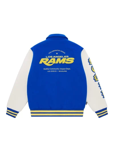 shop now Homie x Los Angeles Rams Letterman Jacket