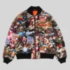 shop now Hybrid Camo Multi Badge Padded MA-1 Jacket