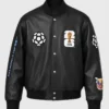 shop now Jeff Hamilton World Cup 2026 Leather Bomber Jacket