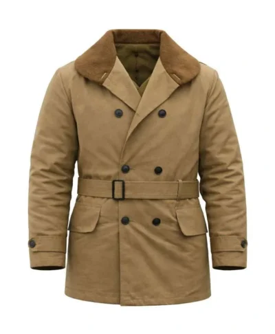 shop now Jimmy 2026 Daniel Fee Khaki Military Coat