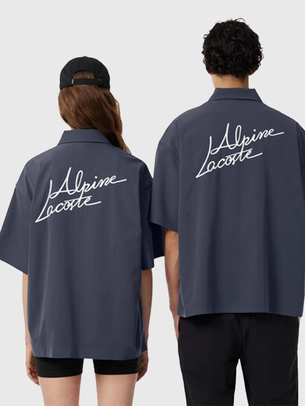 shop now Lacoste x Alpine Poplin Shirt